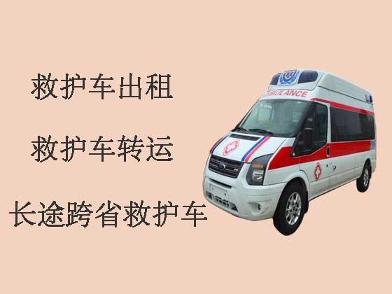 潜江救护车运送病人